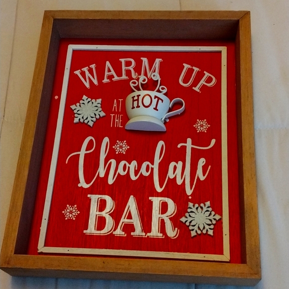 Wall decor Warm Up at the Chocolate Bar 3 D - Picture 1 of 4